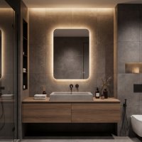 Зеркало Ibiza Cassic 60x80 88-Ibz60d80+CWDd с фоновай LED подсветкой