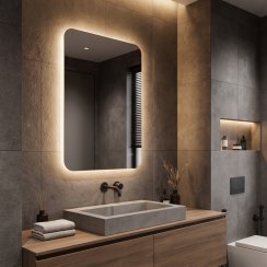 Дзеркало Ibiza Cassic 60x80 88-Ibz60d80+CWDd з фоновою LED підсвіткою
