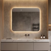Зеркало Ibiza Cassic 80x70 88-Ibz80d70+CWDd с фоновой LED подсветкой