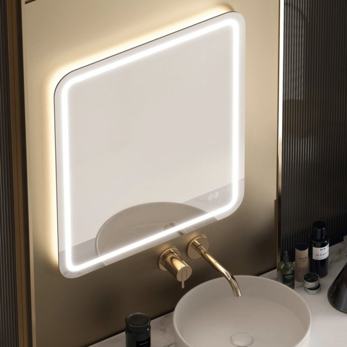 Зеркало Ibiza 80x70 88-Ibz80s70-CWDd с Led подсветкой