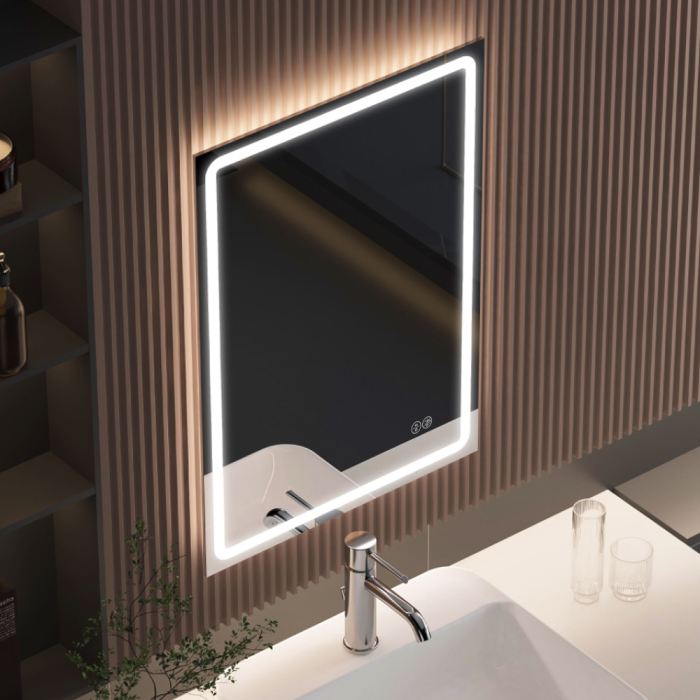 Дзеркало Nil 50x70 88-Nil50s70-CWDd з Led освітленням
