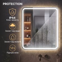 Дзеркало Ibiza 80x70 88-Ibz80s70-CWDd з Led підсвічуванням