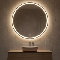 Дзеркало Nova 80x80 88-Nva80s80-CWDd з Led підсвічуванням