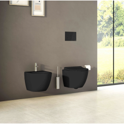 Панель змиву VitrA Origin Flush Plate чорне скло 88-740-1601
