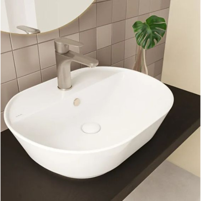 Раковина накладна VitrA Geo Bowl 55 см білий глянсовий 88-7428B003-0001