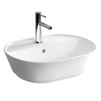 Раковина накладна VitrA Geo Bowl 55 см білий глянсовий 88-7428B003-0001