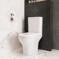 Унітаз підлоговий VitrA Zentrum Rim - Ex 88-9824B003-7216 з бачком та сидінням Soft Close
