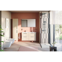 Інсталяція VitrA V-Fix Core з клавішею Root Square Flush Plates чорний мат і унітаз Integra Square Rim - Ex