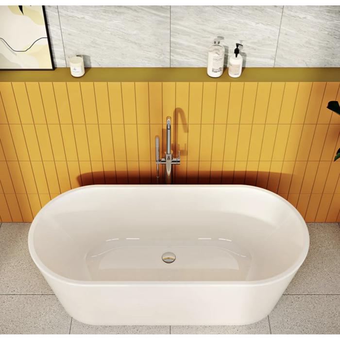 Ванна акриловая VitrA Geo 170x80 белый глянцевый 88-65370006000.
