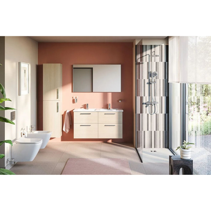 Інсталяція VitrA V-Fix Core з клавішею Root Square Flush Plates чорний мат і унітаз Integra Square Rim - Ex
