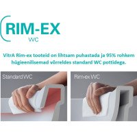 Інсталяція VitrA V-Fix Core з клавішею Root Square Flush Plates чорний мат і унітаз Integra Square Rim - Ex