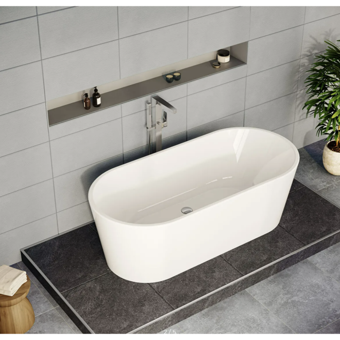 Ванна акрилова VitrA Geo 170x80 білий глянцевий 88-65370006000