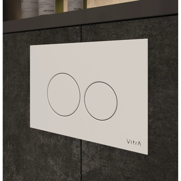 Панель змиву VitrA Origin Flush Plate білий глянцевий 88-740-2400