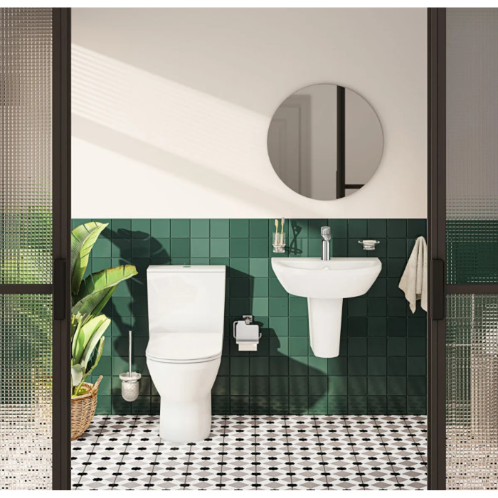Напольный унитаз VitrA Integra Rim – Ex 88-9833B003-7209 с бачком и сиденьем Soft Close
