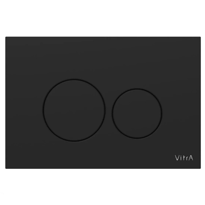 Панель смыва VitrA Origin Flush Plate черный матовый 88-740-2411