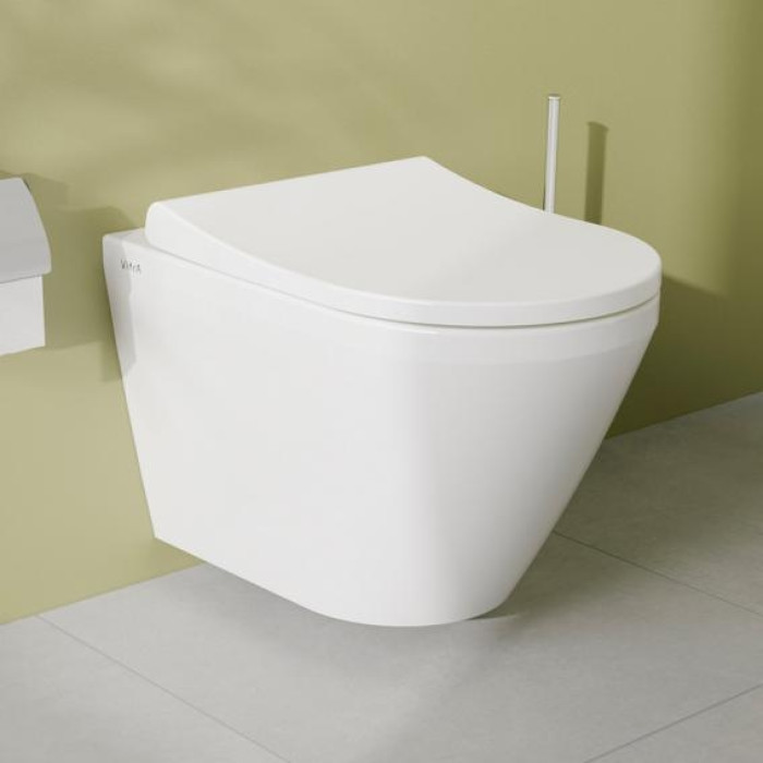 Унітаз підвісний VitrA Integra Round Rim – Ex 88-7041B003-7205 з сидінням Soft Close