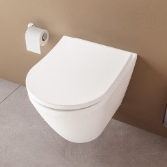 Унітаз підвісний VitrA Integra Round Rim – Ex 88-7041B003-7205 з сидінням Soft Close
