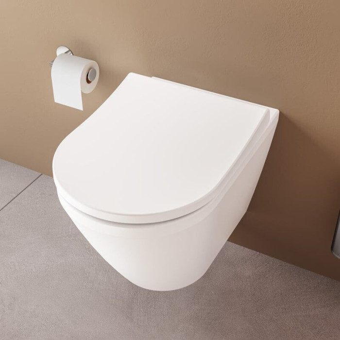Унітаз підвісний VitrA Integra Round Rim – Ex 88-7041B003-7205 з сидінням Soft Close