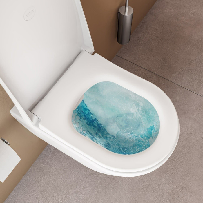 Унітаз підвісний VitrA Integra Round Rim – Ex 88-7041B003-7205 з сидінням Soft Close