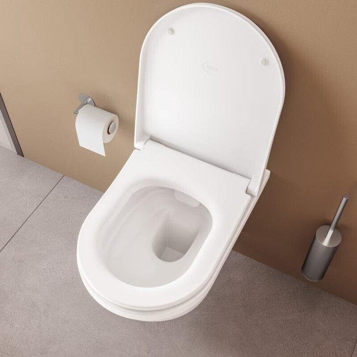 Унітаз підвісний VitrA Integra Round Rim – Ex 88-7041B003-7205 з сидінням Soft Close