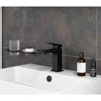 Змішувач для раковини VitrA Minimax Square чорний матовий 88-A4372036EXP