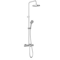 Душова система з термостатом VitrA AquaHeat Base Round 200 хром 88-A47303EXP