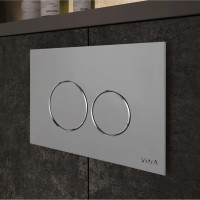 Панель змиву VitrA Origin Flush Plate хром 88-740-2480