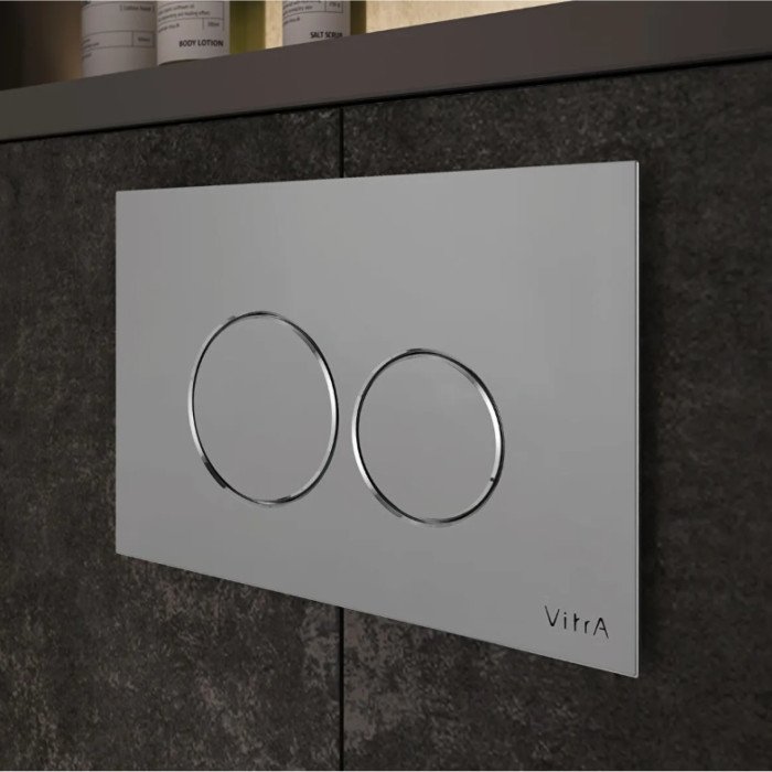 Панель смыва VitrA Origin Flush Plate хром 88-740-2480