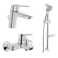 Набір змішувачів VitrA Solid S 3 в 1 хром 88-A49298