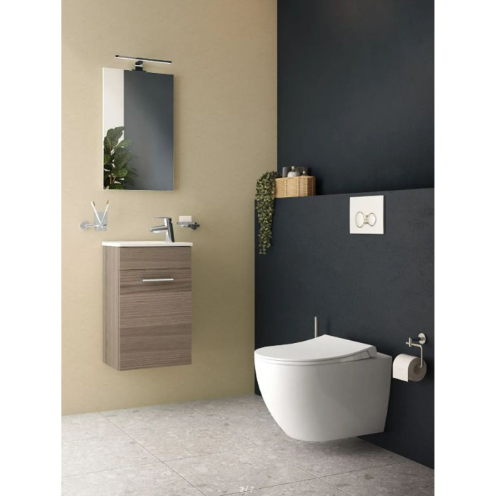 Подвесной унитаз VitrA Mia R SmootFlush 88-7510B003-7205 с сиденьем Soft Close