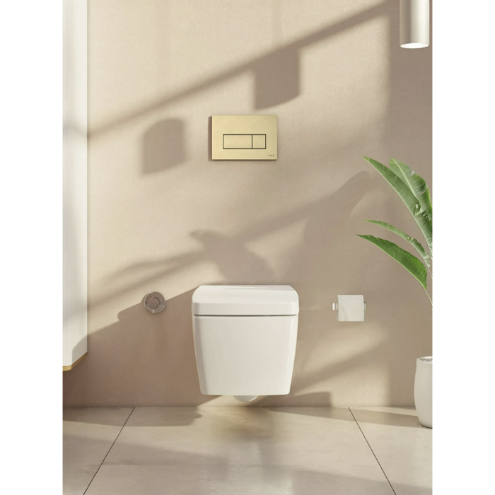 Панель змиву VitrA Root Square Flush Plates брашированное золото 88-740-2325