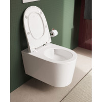 Унітаз подвісний VitrA Nest QuaFlush 88-7870B403-7205 з сидінням Soft Close