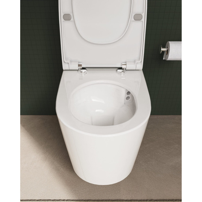 Унітаз подвісний VitrA Nest QuaFlush 88-7870B403-7205 з сидінням Soft Close