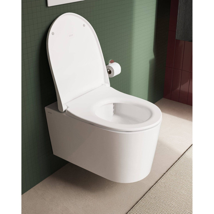 Унітаз подвісний VitrA Nest QuaFlush 88-7870B403-7205 з сидінням Soft Close