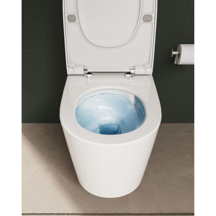 Унітаз подвісний VitrA Nest QuaFlush 88-7870B403-7205 з сидінням Soft Close