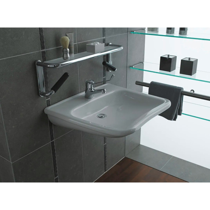 Раковина підвісна для людей з обмеженими можливостями VitrA S20 60 см 88-5289B003-0001