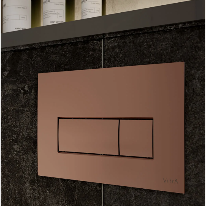 Панель змиву VitrA Root Square Flush Plates мідь матова 88-740-2340