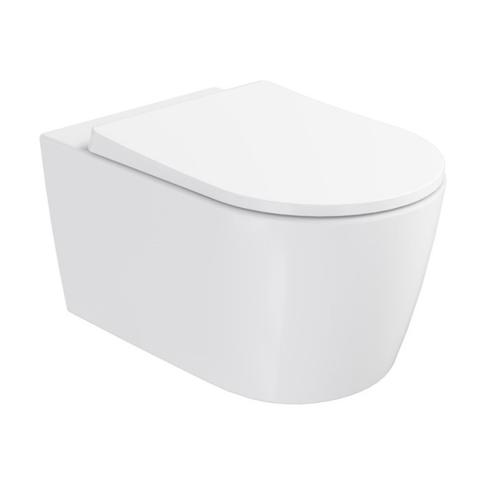 Унітаз підвісний VitrA Metropole Round QuaFlush 88-7910B403-0075 з сидінням Soft Close