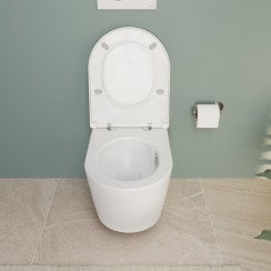 Унітаз підвісний VitrA Metropole Round QuaFlush 88-7910B403-0075 з сидінням Soft Close