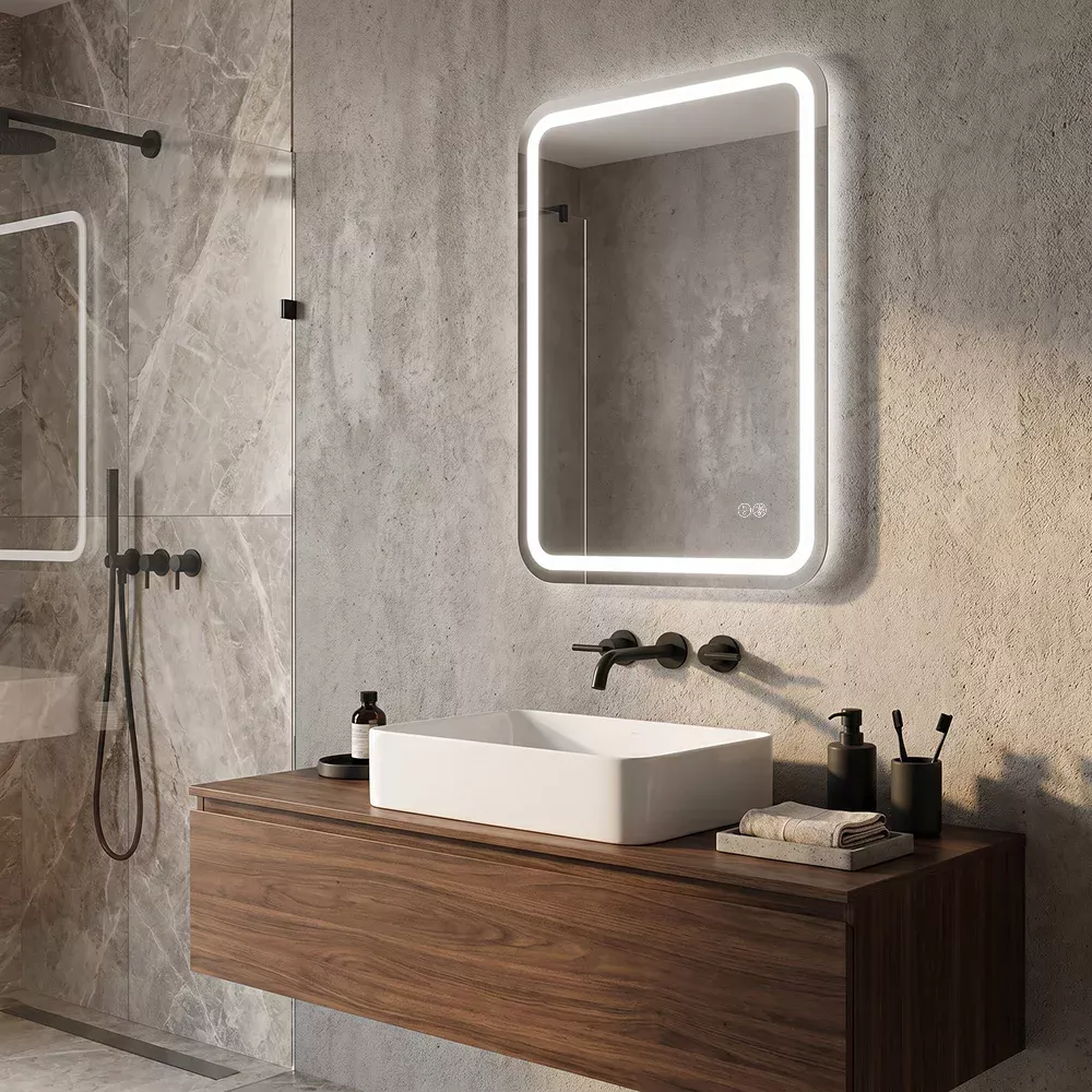 Дзеркало Ibiza 50x70 88-Ibz50s70-CWDd з Led підсвічуванням