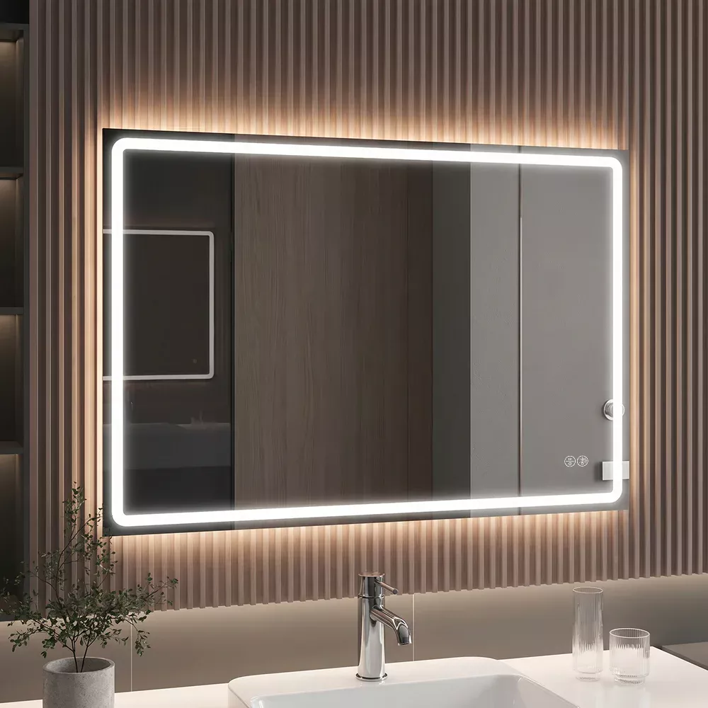 Дзеркало Nil 100x70 88-Nil100s70-CWDd з Led підсвічуванням